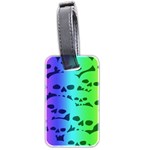 Rainbow Skull Collection Luggage Tag (two sides)