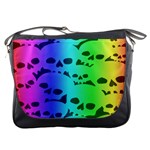 Rainbow Skull Collection Messenger Bag