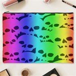 Rainbow Skull Collection Cosmetic Bag (XXXL)