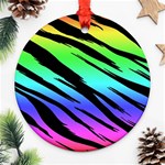 Rainbow Tiger Ornament (Round)