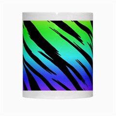 Rainbow Tiger White Mug from ArtsNow.com Center