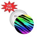 Rainbow Tiger 1.75  Button (100 pack) 