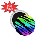 Rainbow Tiger 1.75  Magnet (100 pack) 