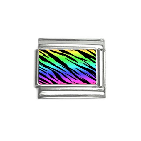 Rainbow Tiger Italian Charm (9mm) from ArtsNow.com Front