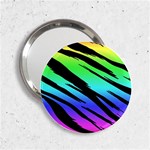 Rainbow Tiger 2.25  Handbag Mirror