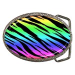 Rainbow Tiger Belt Buckle