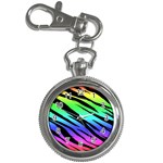 Rainbow Tiger Key Chain Watch