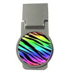 Rainbow Tiger Money Clip (Round)