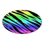 Rainbow Tiger Magnet (Oval)