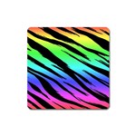 Rainbow Tiger Magnet (Square)