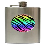 Rainbow Tiger Hip Flask (6 oz)