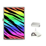 Rainbow Tiger Flip Top Lighter