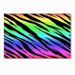 Rainbow Tiger Postcard 5  x 7 