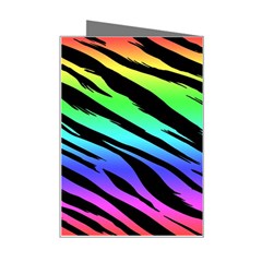 Rainbow Tiger Mini Greeting Card from ArtsNow.com Right