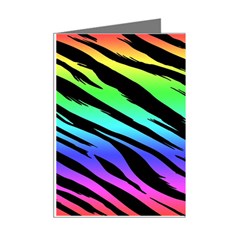 Rainbow Tiger Mini Greeting Cards (Pkg of 8) from ArtsNow.com Right
