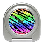 Rainbow Tiger Travel Alarm Clock