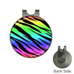Rainbow Tiger Golf Ball Marker Hat Clip