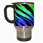 Rainbow Tiger Travel Mug (White)