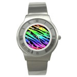 Rainbow Tiger Stainless Steel Watch