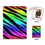 Rainbow Tiger Playing Cards Single Design