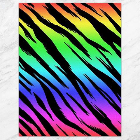 Rainbow Tiger Canvas 18  x 24  from ArtsNow.com 17.8 x23.08  Canvas - 1