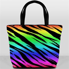 Rainbow Tiger Bucket Bag from ArtsNow.com Front