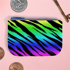Rainbow Tiger Mini Coin Purse from ArtsNow.com Front