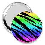 Rainbow Tiger 3  Handbag Mirror