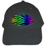 Rainbow Zebra Black Cap