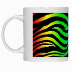 Rainbow Zebra White Mug