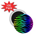 Rainbow Zebra 1.75  Magnet (100 pack) 