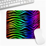 Rainbow Zebra Large Mousepad