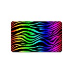Rainbow Zebra Magnet (Name Card)
