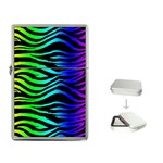 Rainbow Zebra Flip Top Lighter
