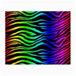 Rainbow Zebra Glasses Cloth (Small)