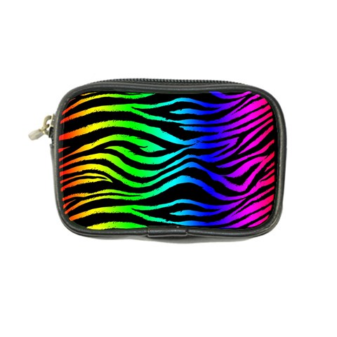 Rainbow Zebra Coin Purse from ArtsNow.com Front