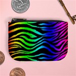 Rainbow Zebra Mini Coin Purse