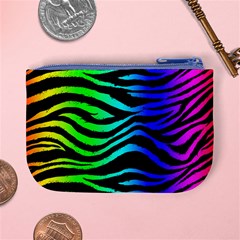 Rainbow Zebra Mini Coin Purse from ArtsNow.com Back