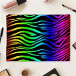 Rainbow Zebra Cosmetic Bag (XL)