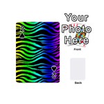 Rainbow Zebra Playing Cards 54 (Mini)