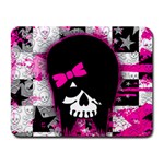 Scene Kid Girl Skull Small Mousepad