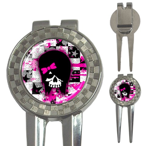 Scene Kid Girl Skull 3 Front