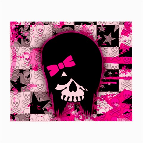 Scene Kid Girl Skull Glasses Cloth (Small) from ArtsNow.com Front