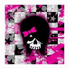 Scene Kid Girl Skull Glasses Cloth (Medium, Two Sides) from ArtsNow.com Front