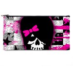 Scene Kid Girl Skull Pencil Case