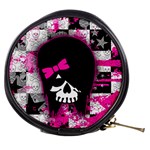 Scene Kid Girl Skull Mini Makeup Bag