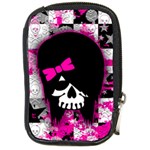 Scene Kid Girl Skull Compact Camera Leather Case