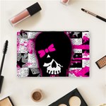 Scene Kid Girl Skull Cosmetic Bag (Medium)