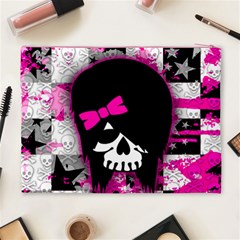 Scene Kid Girl Skull Cosmetic Bag (XL) from ArtsNow.com Back