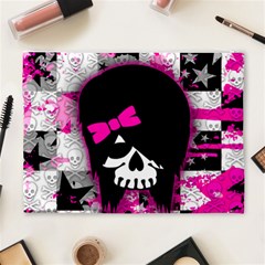 Scene Kid Girl Skull Cosmetic Bag (XL) from ArtsNow.com Back